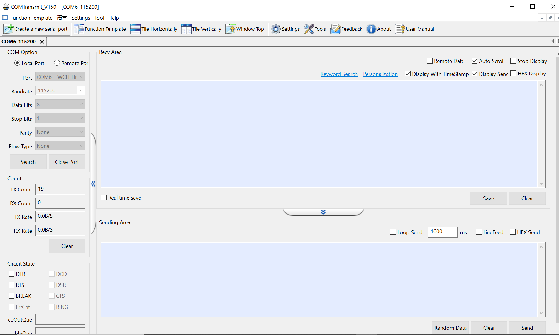 MounRiver Serial Debug Port